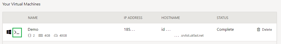 console button public
